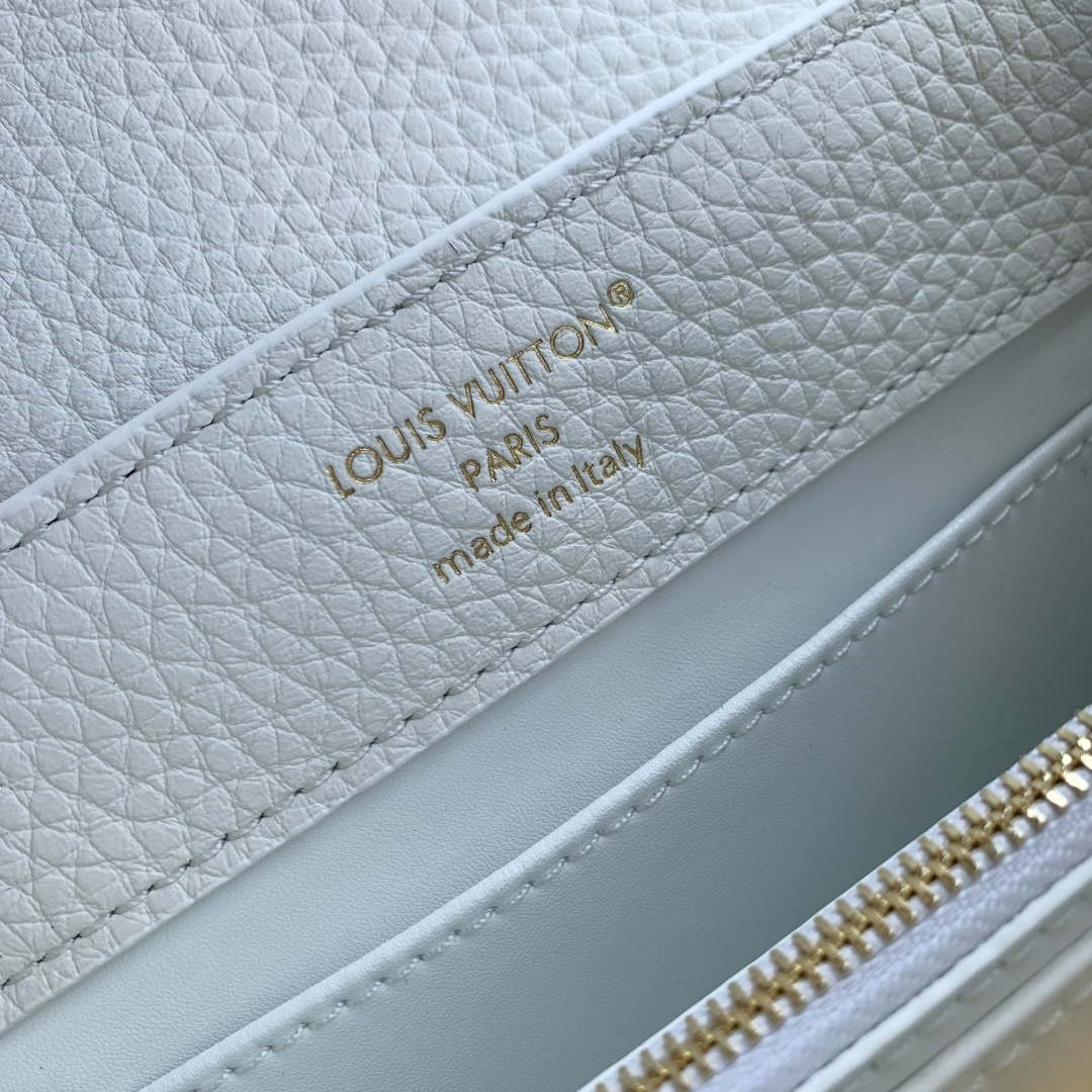 LV M14177 Louis Vuitton Capucines Mini Bag White