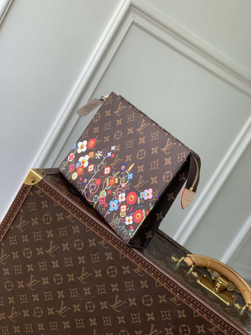 LV M14180 Louis Vuitton LV x TM Toiletry Pouch Bag Monogram - Default Title - View 2