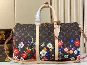 LV M14182 Louis Vuitton LV x TM Keepall Bandouliere 45 Monogram - Default Title - View 1