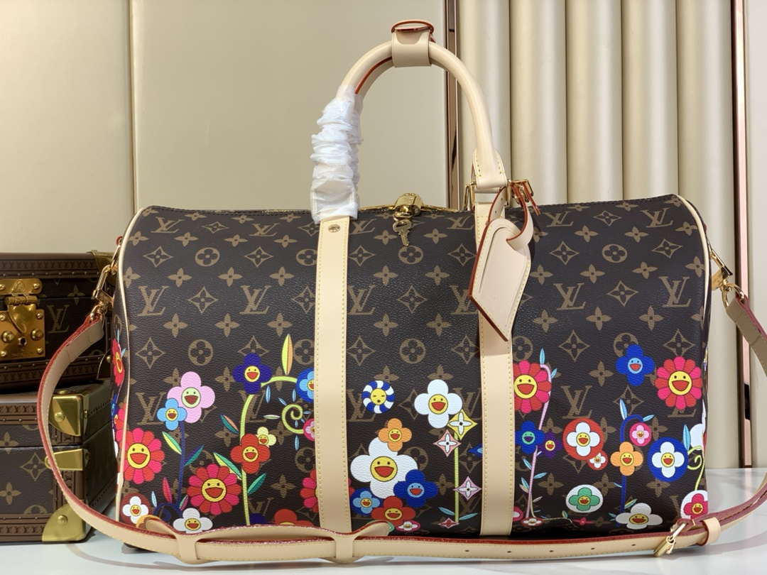 LV M14182 Louis Vuitton LV x TM Keepall Bandouliere 45 Monogram