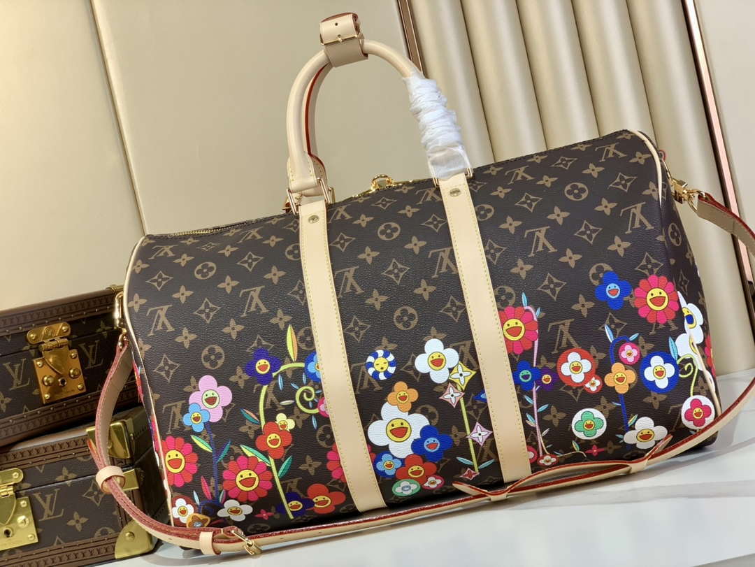 LV M14182 Louis Vuitton LV x TM Keepall Bandouliere 45 Monogram