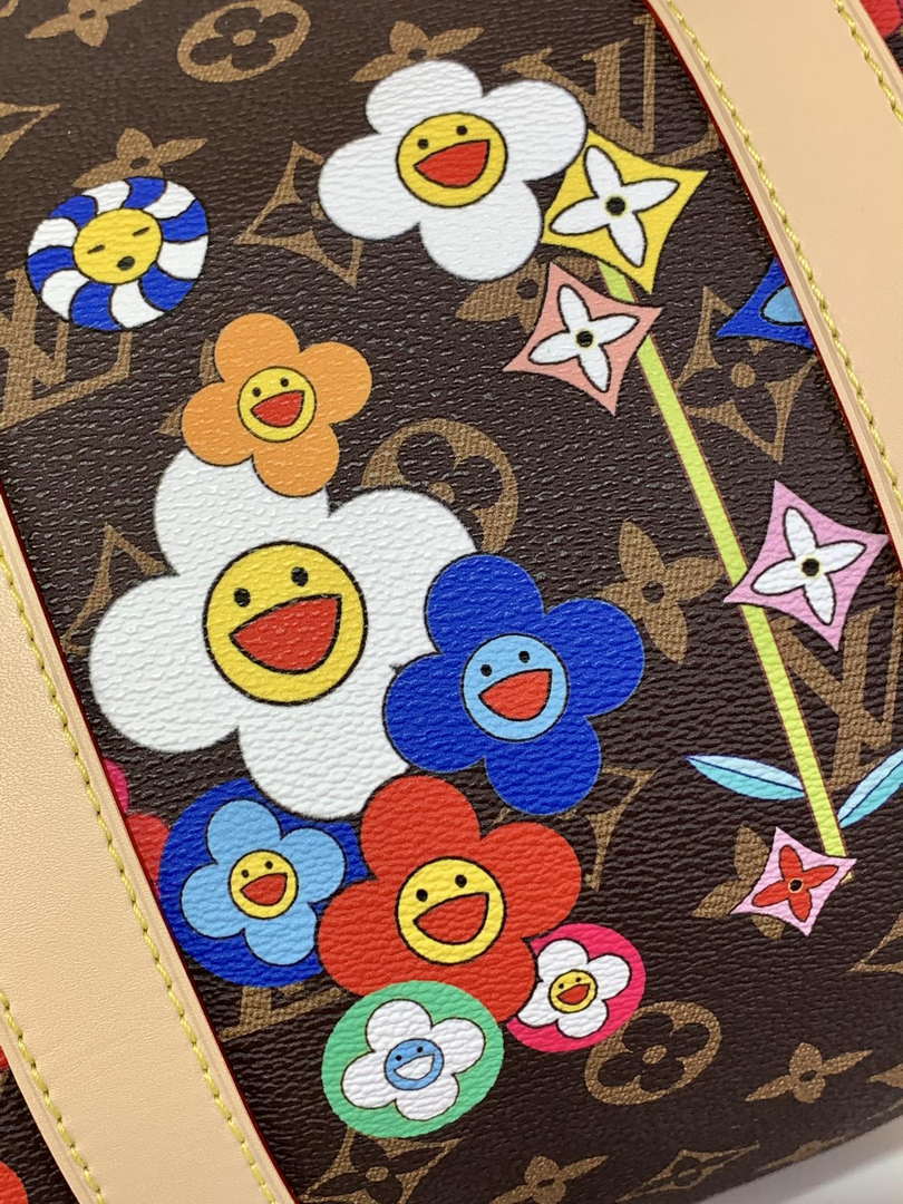 LV M14182 Louis Vuitton LV x TM Keepall Bandouliere 45 Monogram - Default Title - View 8