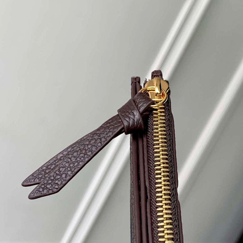 LV M14193 Louis Vuitton F¨¦licie Pochette Bag Chocolate Brown