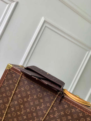 LV M14193 Louis Vuitton F¨¦licie Pochette Bag Chocolate Brown - Default Title - View 9