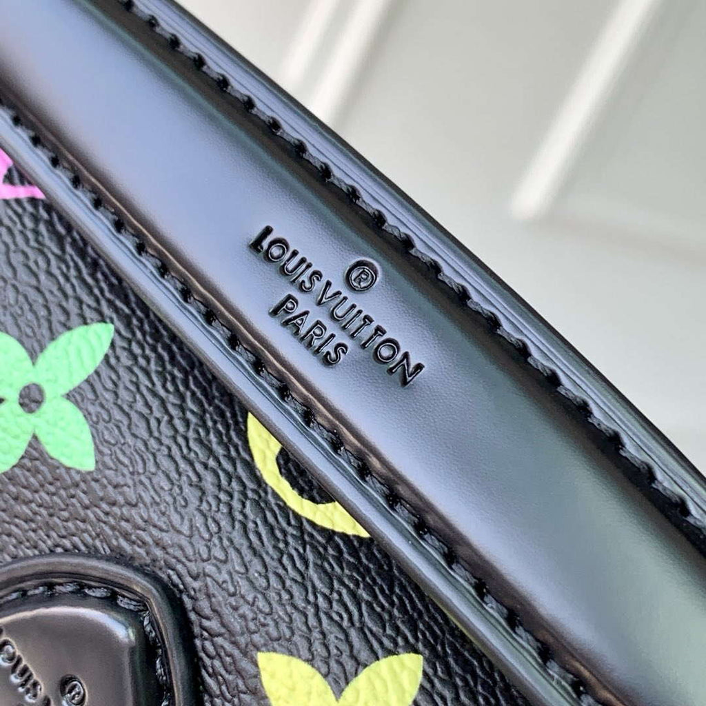 LV M14194 Louis Vuitton LV x TM Nano Diane Bag Black Multicolored Monogram Canvas