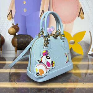LV M14197 Louis Vuitton LV x TM Alma BB Handbag Washed Blue - Default Title - View 2