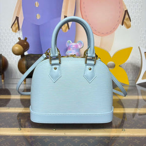 LV M14197 Louis Vuitton LV x TM Alma BB Handbag Washed Blue - Default Title - View 3