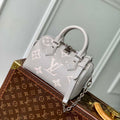 LV M14207 Louis Vuitton Speedy Bandouliere 20 Bag Gray/Quartz - Default Title - View 1