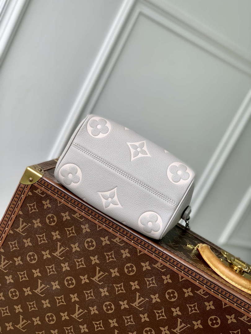 LV M14207 Louis Vuitton Speedy Bandouliere 20 Bag Gray/Quartz