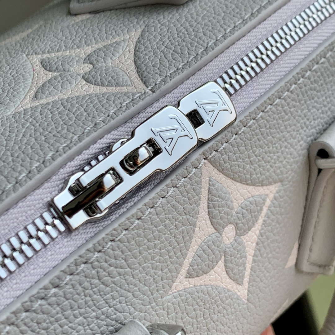 LV M14207 Louis Vuitton Speedy Bandouliere 20 Bag Gray/Quartz