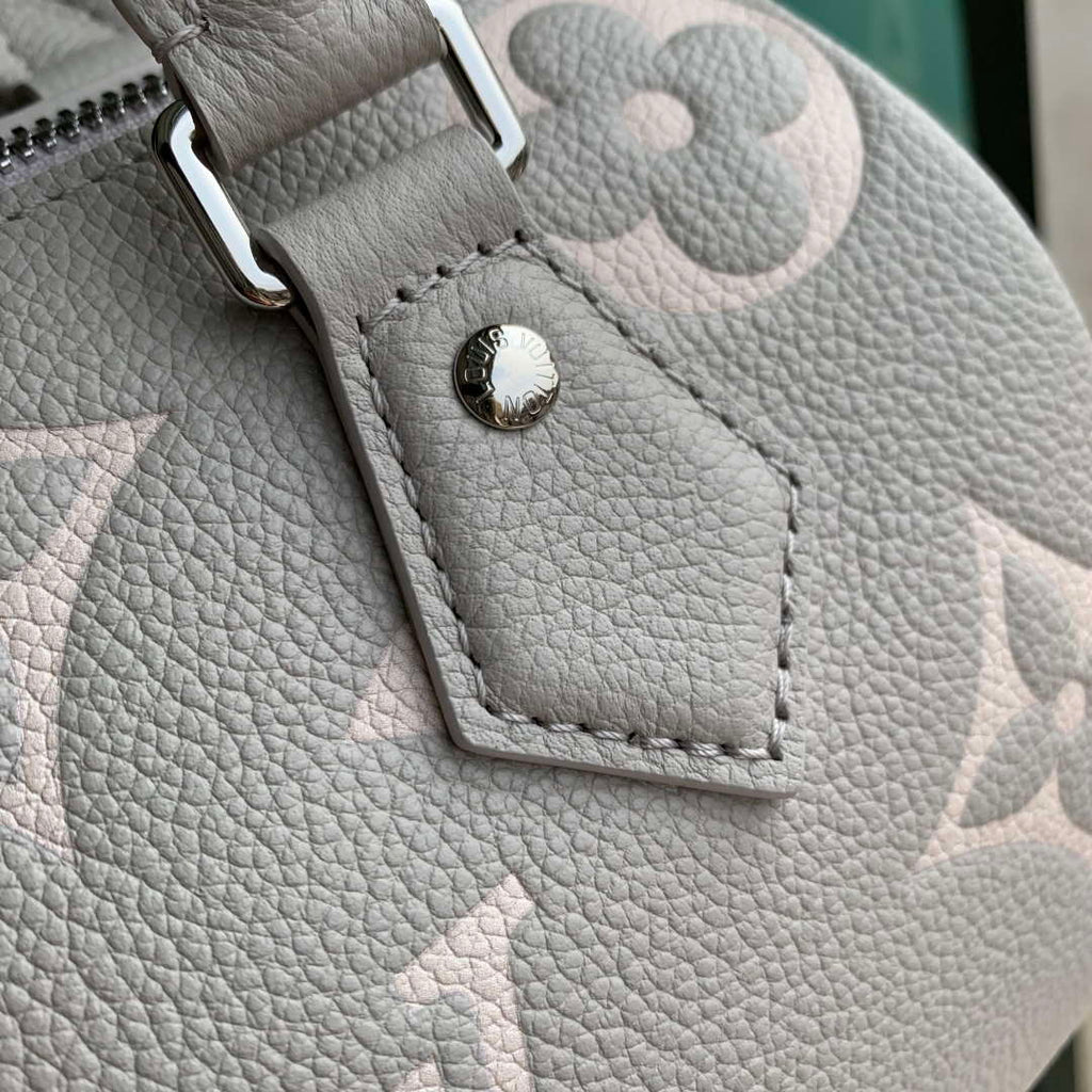 LV M14207 Louis Vuitton Speedy Bandouliere 20 Bag Gray/Quartz