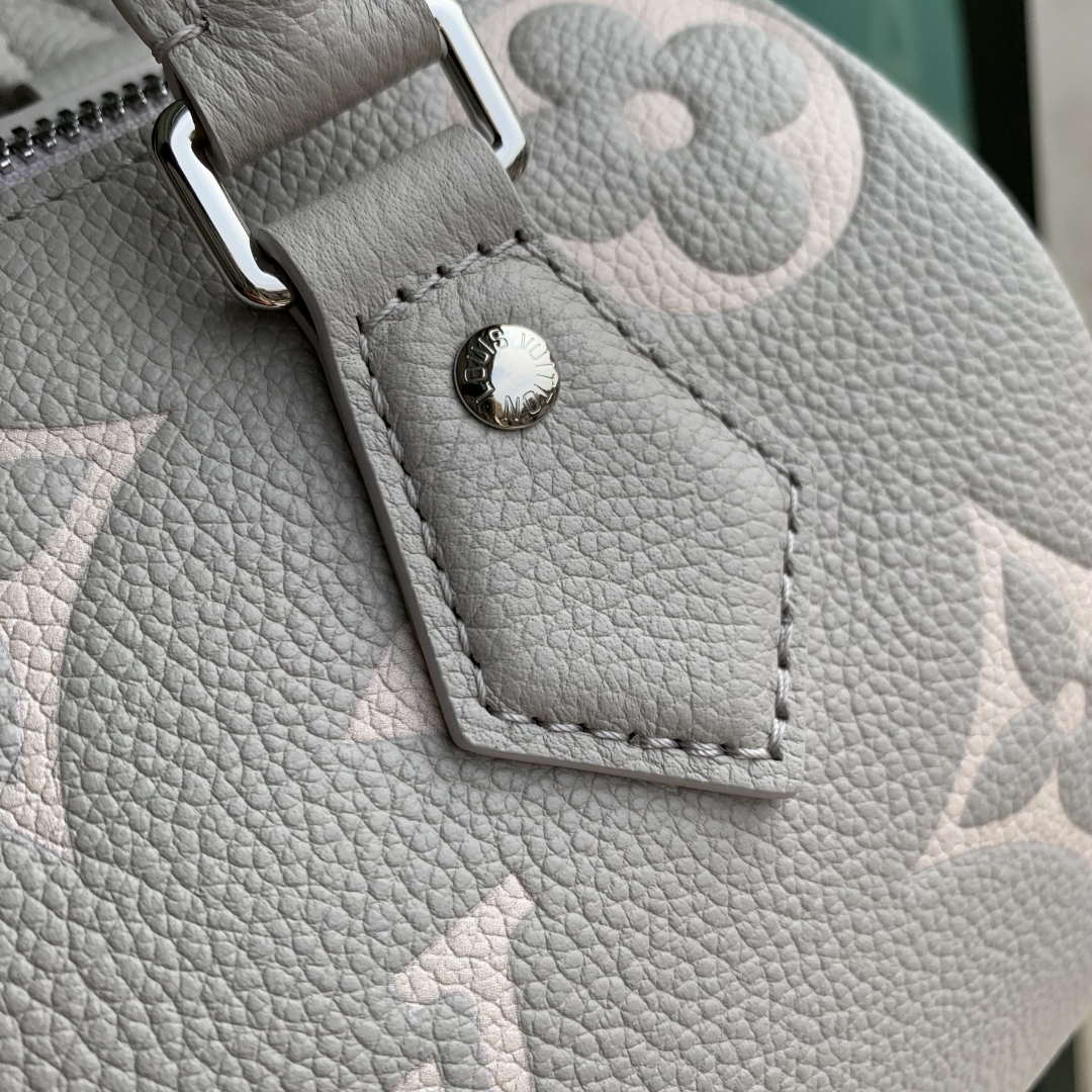 LV M14207 Louis Vuitton Speedy Bandouliere 20 Bag Gray/Quartz