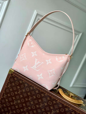 LV M14209 Louis Vuitton CarryAll PM Bicolor Monogram Empreinte Leather Pink - Default Title - View 3