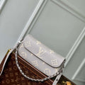 LV M14225 Louis Vuitton Wallet On Chain Ivy Bag Gray/Quartz - Default Title - View 1