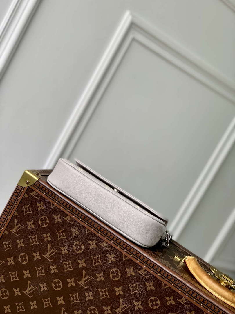 LV M14225 Louis Vuitton Wallet On Chain Ivy Bag Gray/Quartz - Default Title - View 4