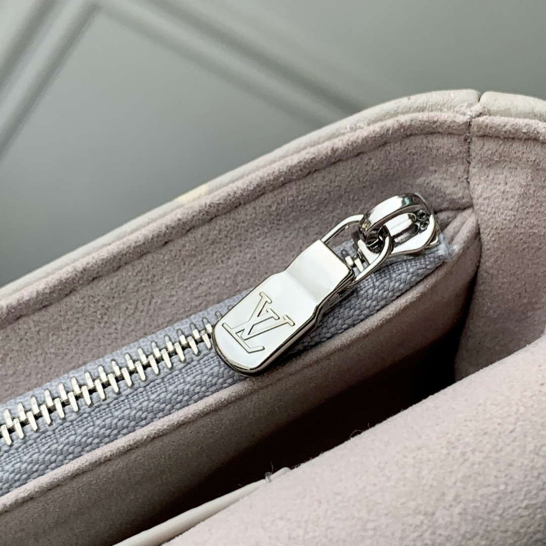 LV M14225 Louis Vuitton Wallet On Chain Ivy Bag Gray/Quartz
