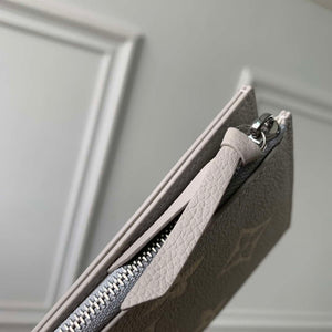LV M14227 Louis Vuitton F¨¦licie Pochette Bag Gray/Quartz - Default Title - View 6