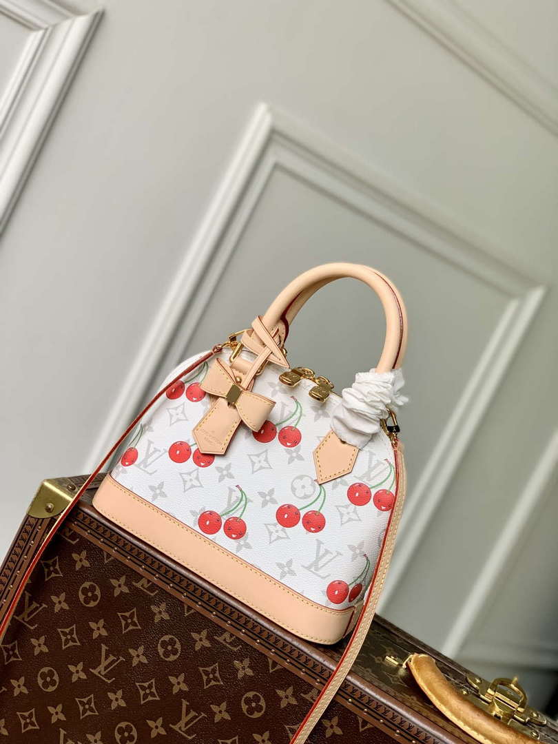 LV M14234 Louis Vuitton LV x TM Alma BB Bag White
