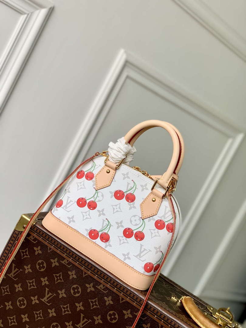 LV M14234 Louis Vuitton LV x TM Alma BB Bag White - Default Title - View 3