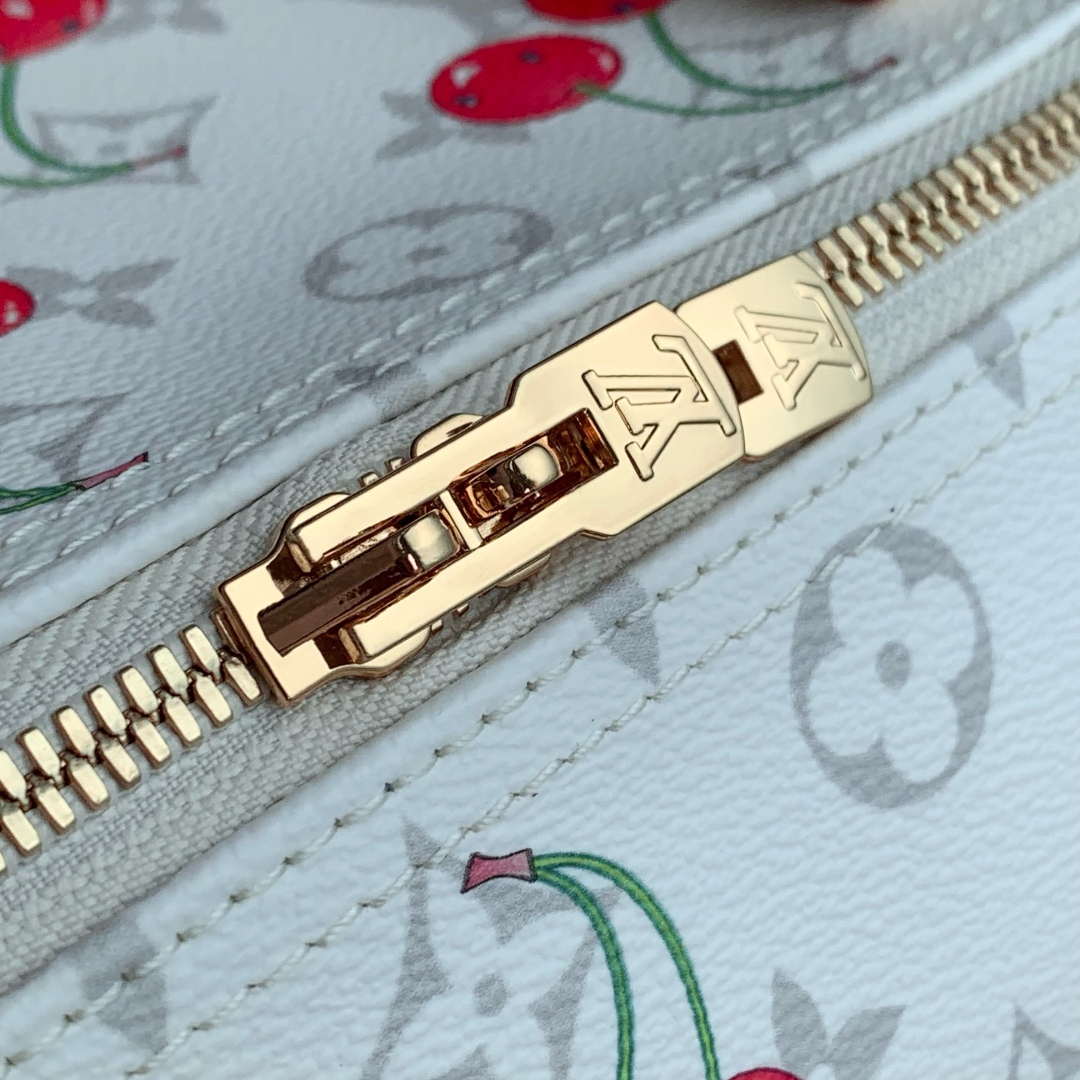 LV M14238 Louis Vuitton LV x TM Speedy Soft Bandouliere 30 Bag White - Default Title - View 7