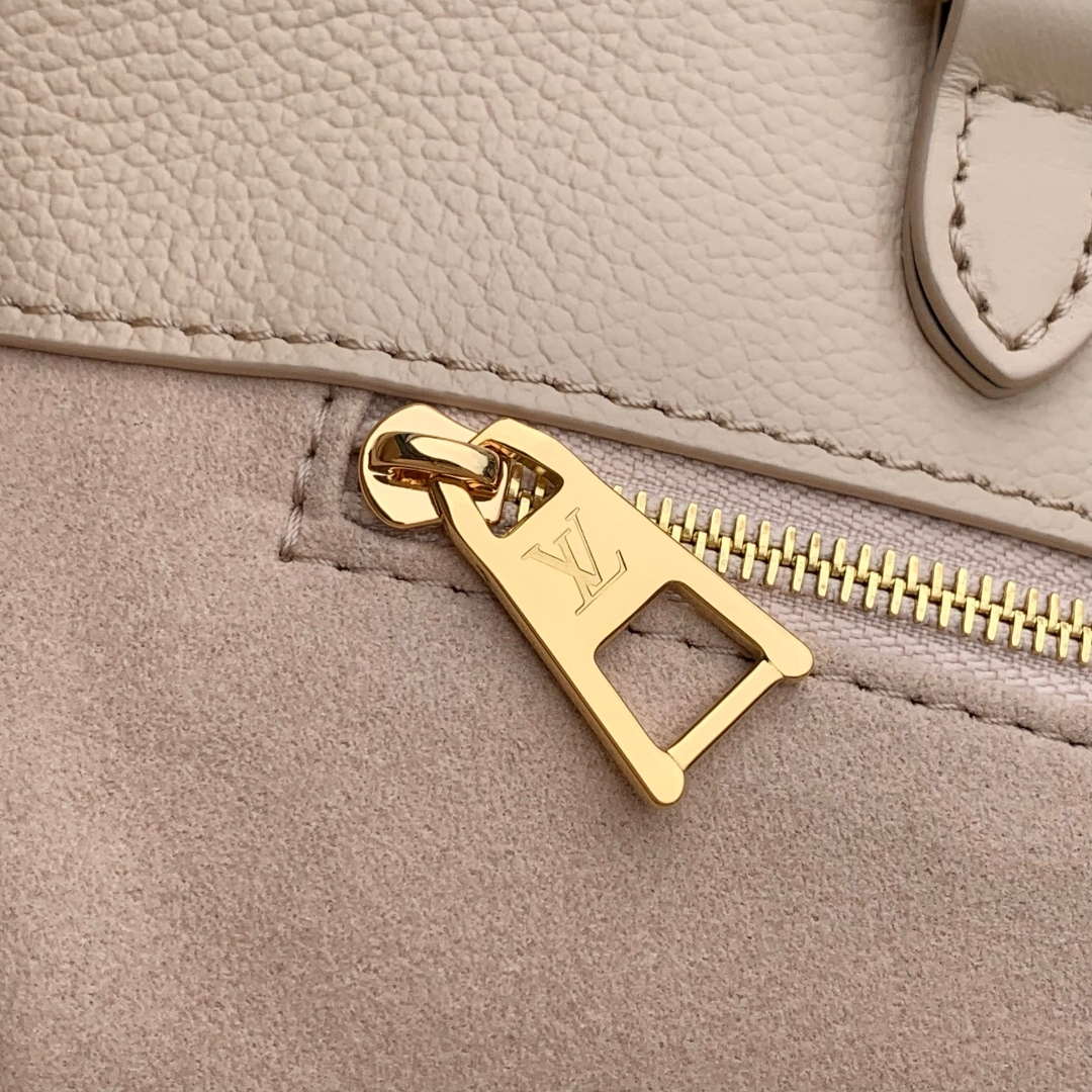 LV M14255 Louis Vuitton OnTheGo MM Bag Sand - Default Title - View 6