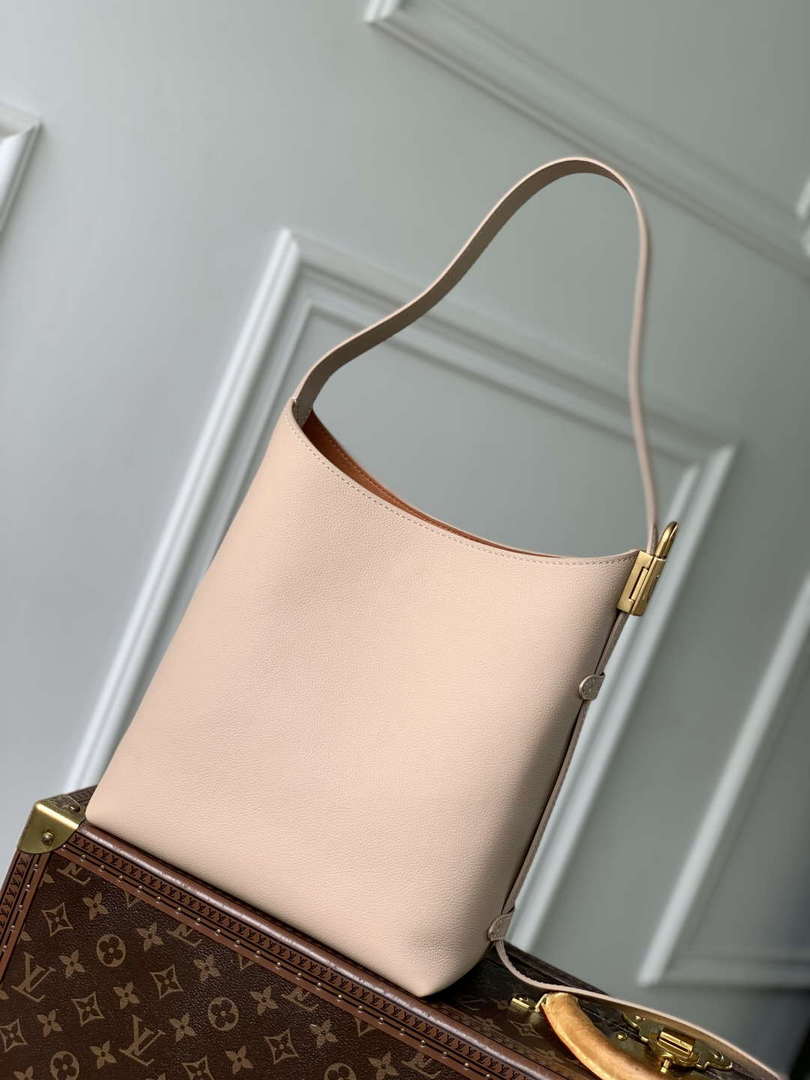 LV M14265 Louis Vuitton Low Key Hobo PM Bag Walnut - Default Title - View 3
