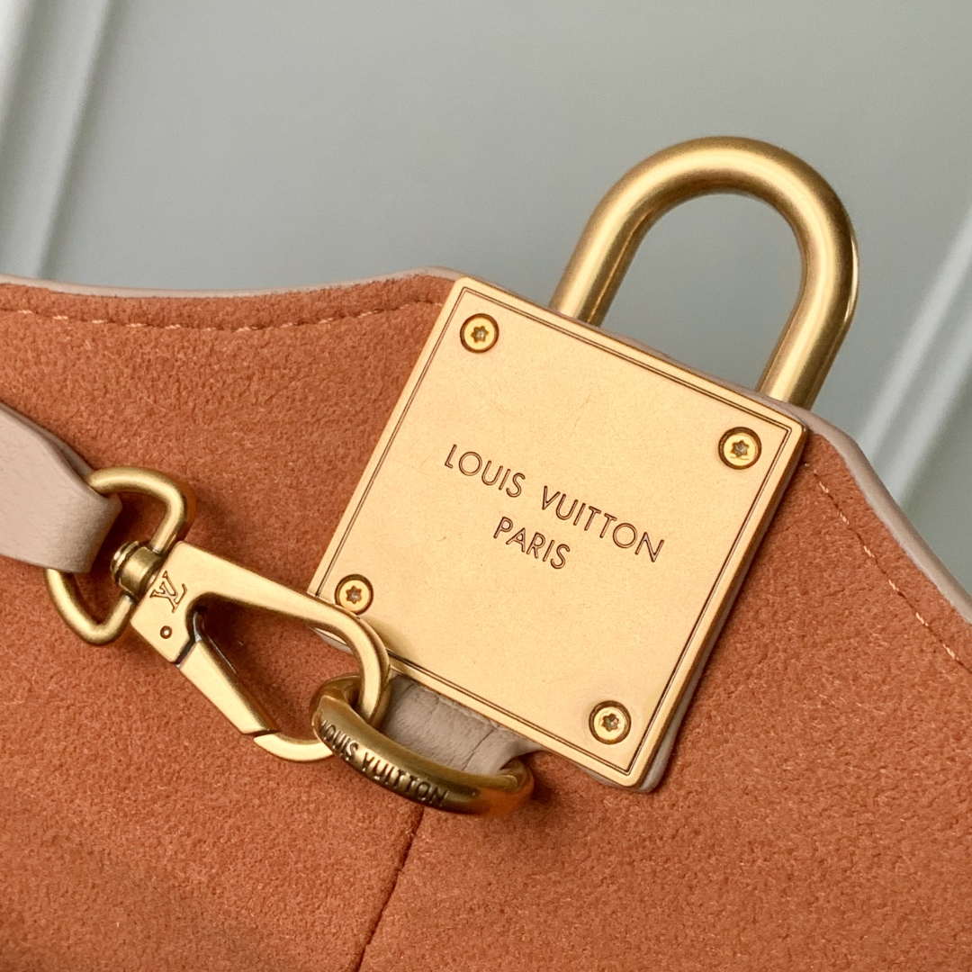 LV M14265 Louis Vuitton Low Key Hobo PM Bag Walnut