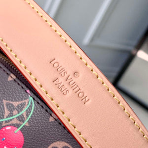 LV M14278 Louis Vuitton LV x TM Side Trunk MM Bag Cherry Coated - Default Title - View 7