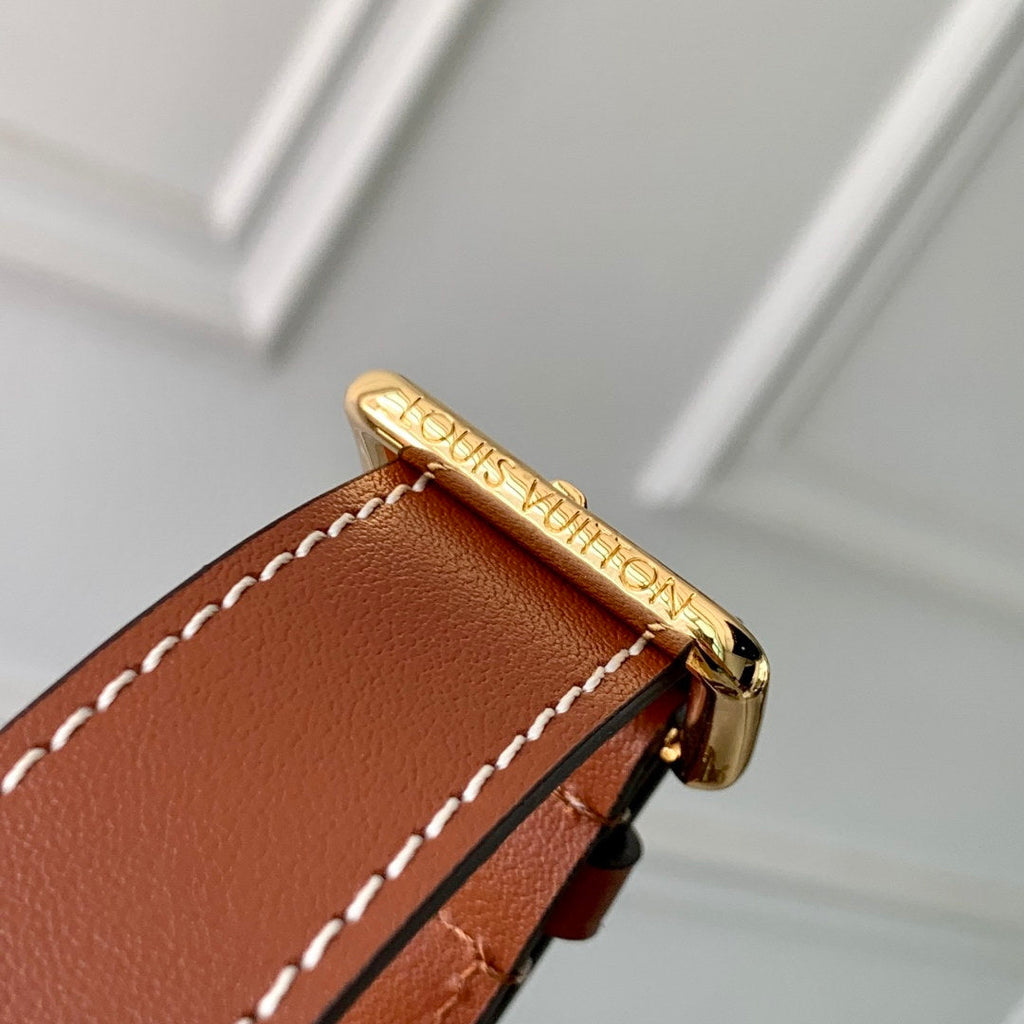 LV M14304 Louis Vuitton Hills Pochette Bag Natural Tan