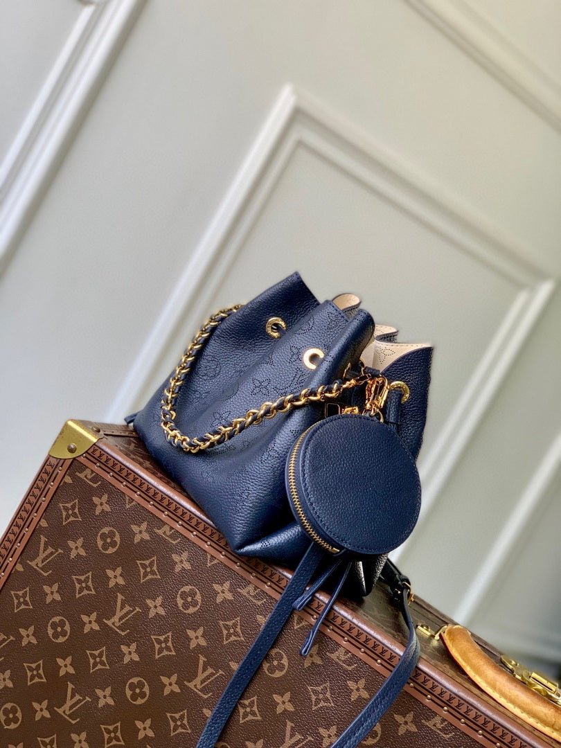 LV M14315 Louis Vuitton Bella Handbag Navy