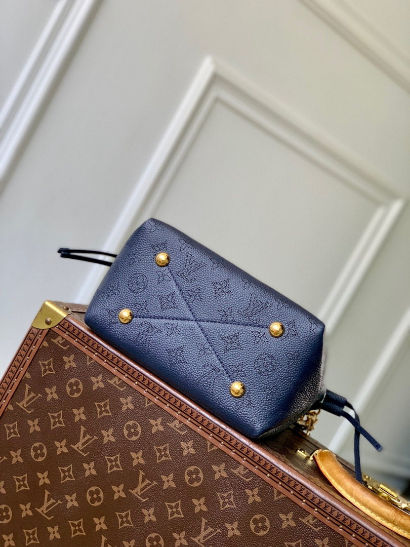 LV M14315 Louis Vuitton Bella Handbag Navy