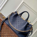 LV M14316 Louis Vuitton Bella Tote Bag Navy Blue - Default Title - View 1