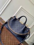 LV M14316 Louis Vuitton Bella Tote Bag Navy Blue
