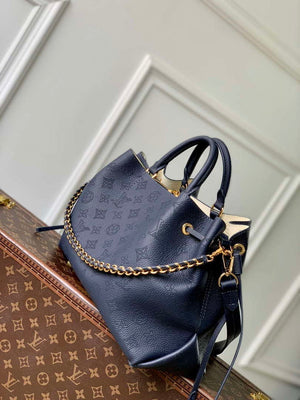 LV M14316 Louis Vuitton Bella Tote Bag Navy Blue - Default Title - View 2