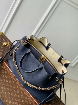 LV M14316 Louis Vuitton Bella Tote Bag Navy Blue - Default Title - View 9