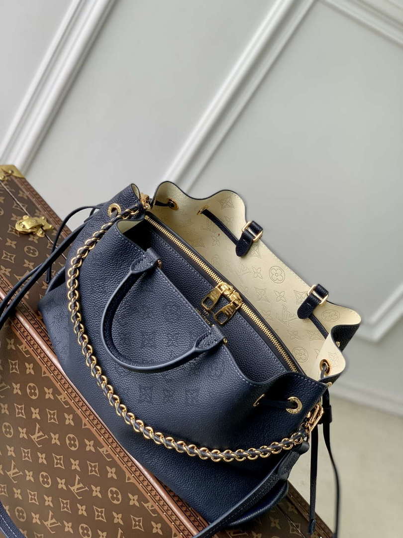 LV M14316 Louis Vuitton Bella Tote Bag Navy Blue