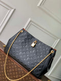 LV M14324 Louis Vuitton Anytime MM Bag Black