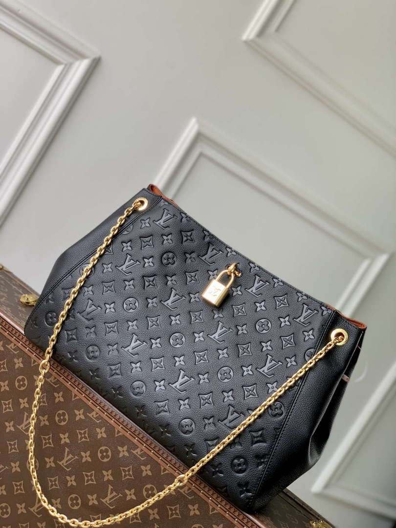 LV M14324 Louis Vuitton Anytime MM Bag Black - Default Title - View 1