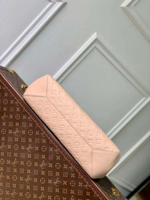 LV M14324 Louis Vuitton Anytime MM Cowhide Leather Bag Sand - Default Title - View 4