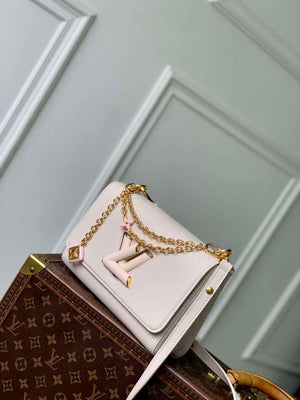 LV M14341 Louis Vuitton Twist MM Slim Bag Quartz - Default Title - View 2