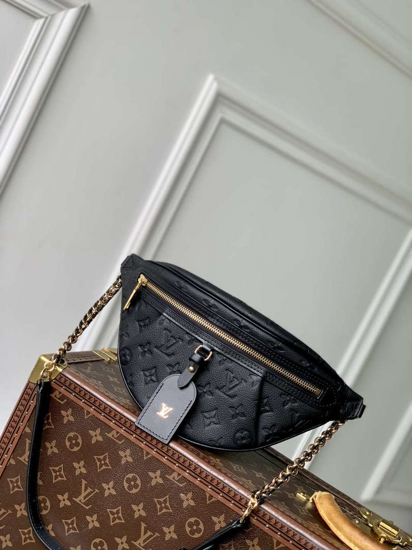 LV M14353 Louis Vuitton High Rise PM Bumbag Black - Default Title - View 1