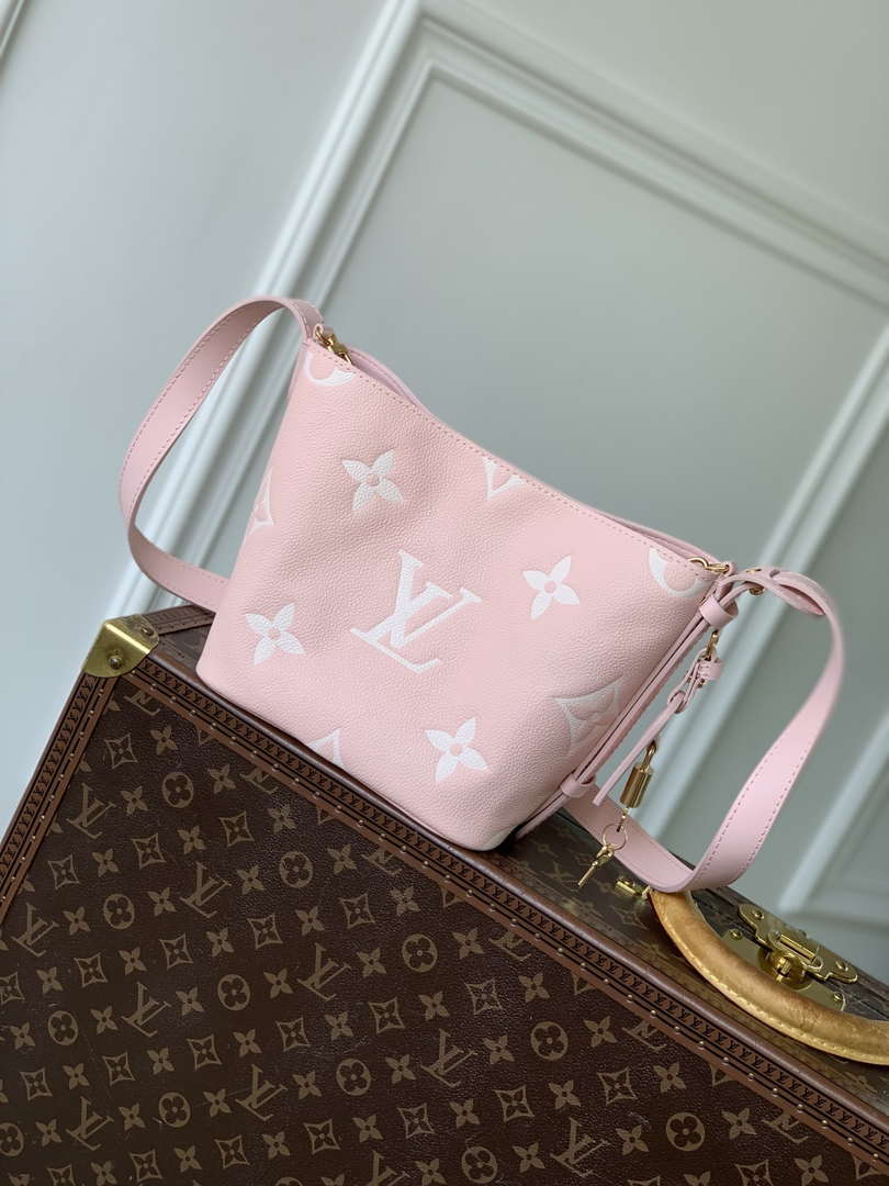 LV M14356 Louis Vuitton  All In BB Bag Bicolor Monogram Empreinte leather