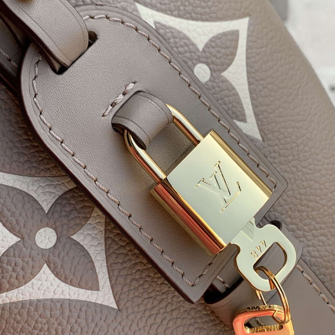 LV M13045 Louis Vuitton  All In BB Bag Bicolor Monogram Empreinte leather Cream - Default Title - View 6