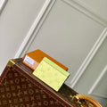 LV M14115 Louis Vuitton Passport Cover Taigarama Lemon Yellow - Default Title - View 1
