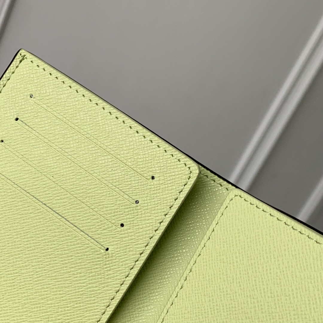 LV M14115 Louis Vuitton Passport Cover Taigarama Lemon Yellow