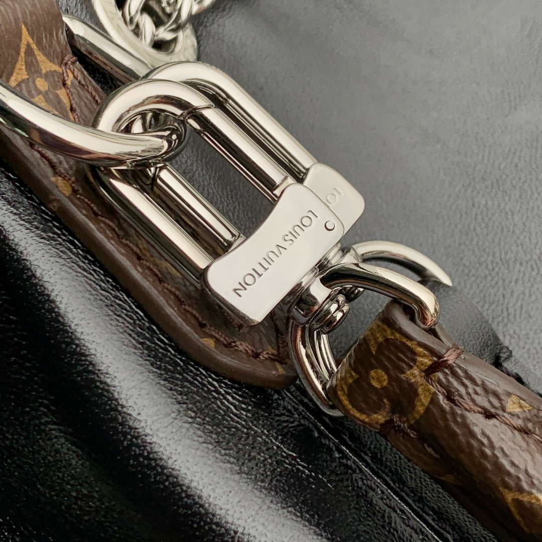 LV M14377 Louis Vuitton No Way Vibe Handbag Black - Default Title - View 7