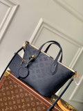 LV M14317 Louis Vuitton Blossom PM Handbag Navy Blue