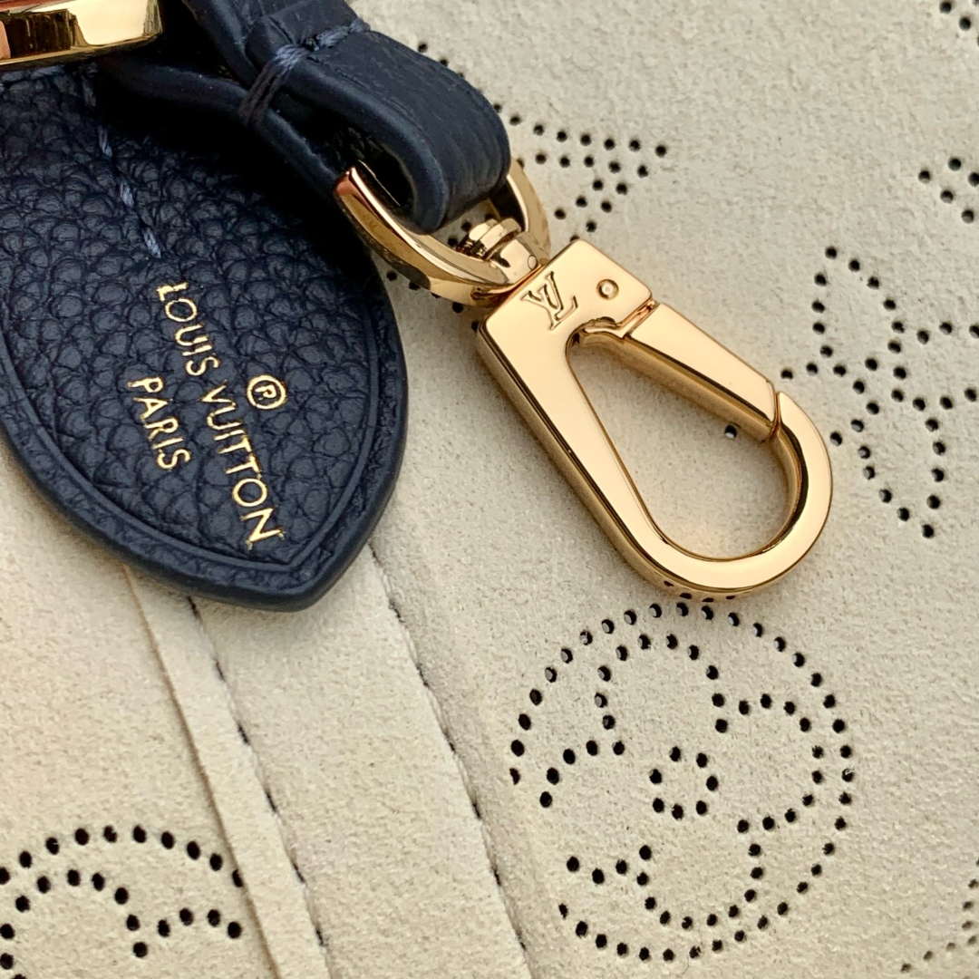 LV M14317 Louis Vuitton Blossom PM Handbag Navy Blue