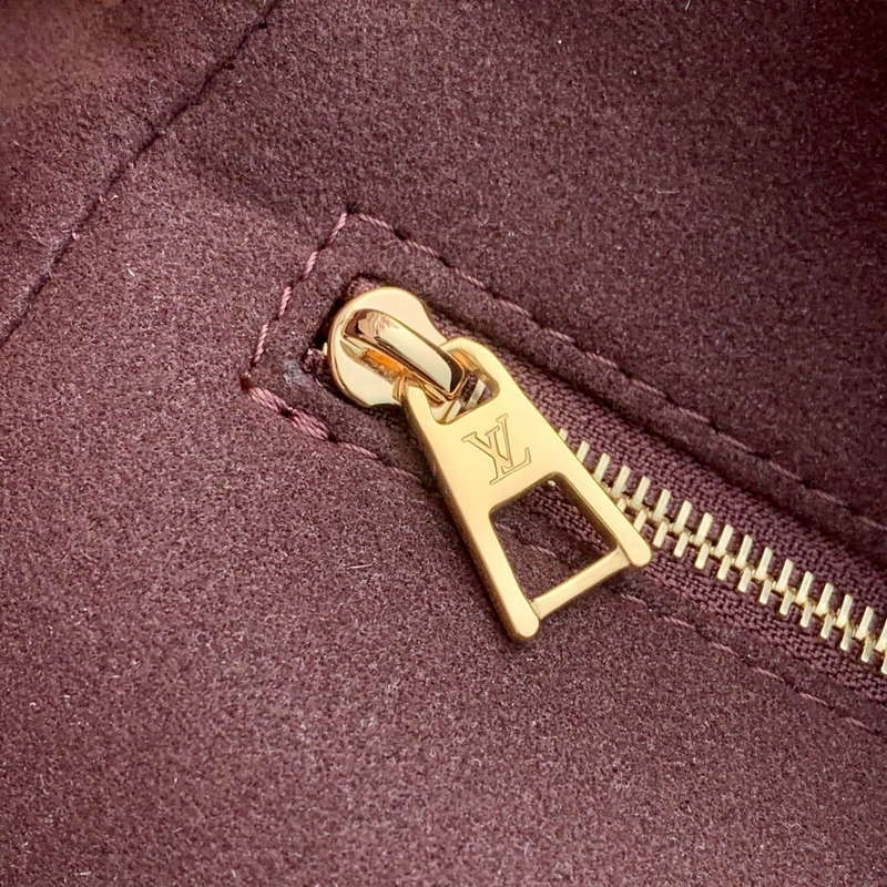 LV M14414 Louis Vuitton Anytime PM Cowhide Leather Bag Tourterelle Gray