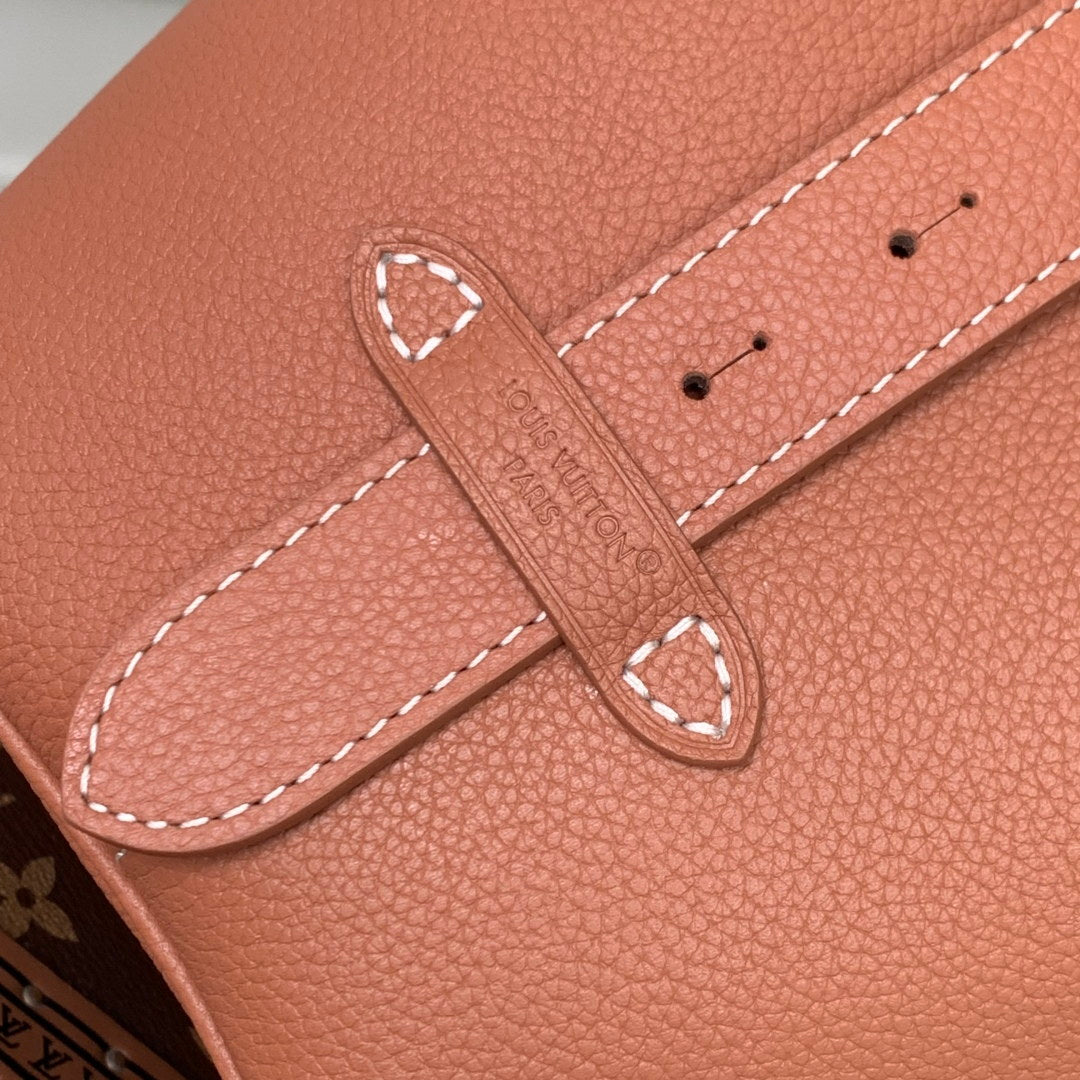 LV M14416 Louis Vuitton Low Key All In BB Bag Cognac Brown